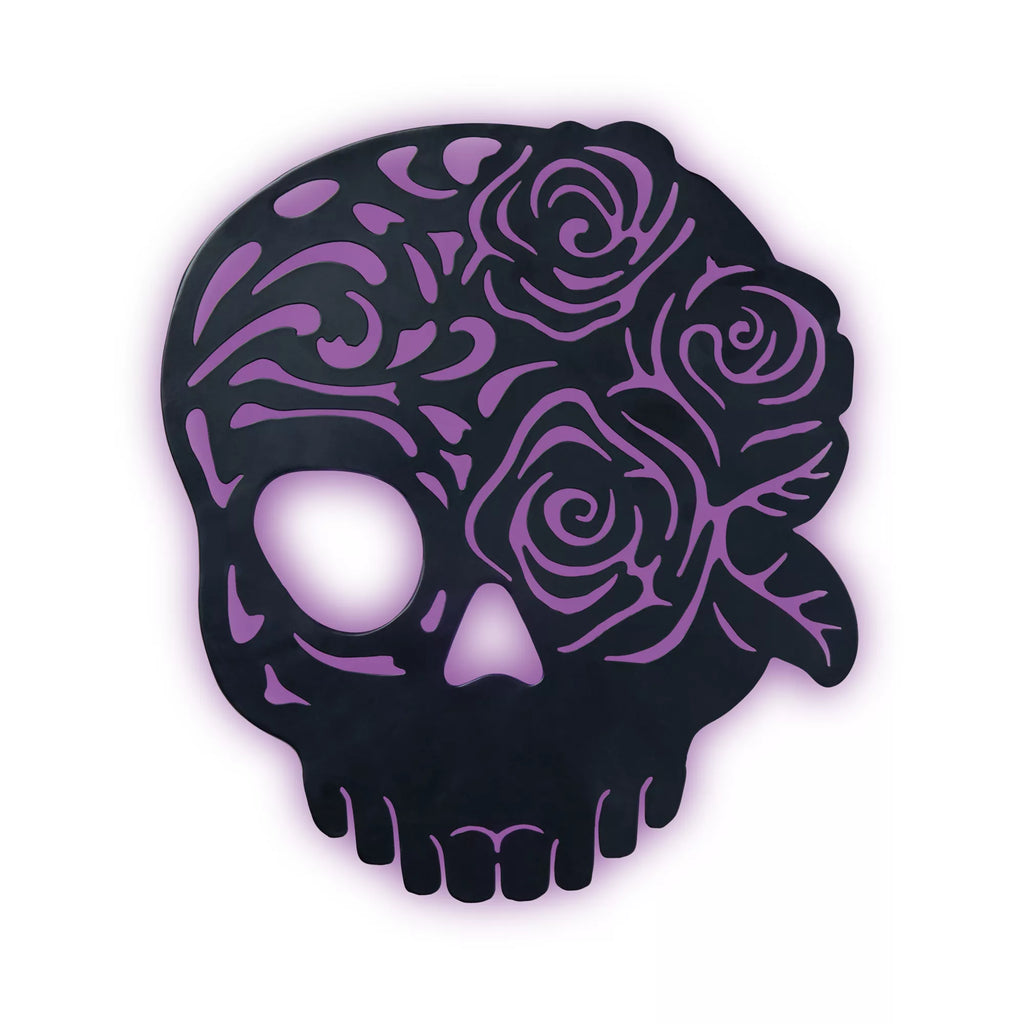 Enchanted Skull LED Light-Up Sign