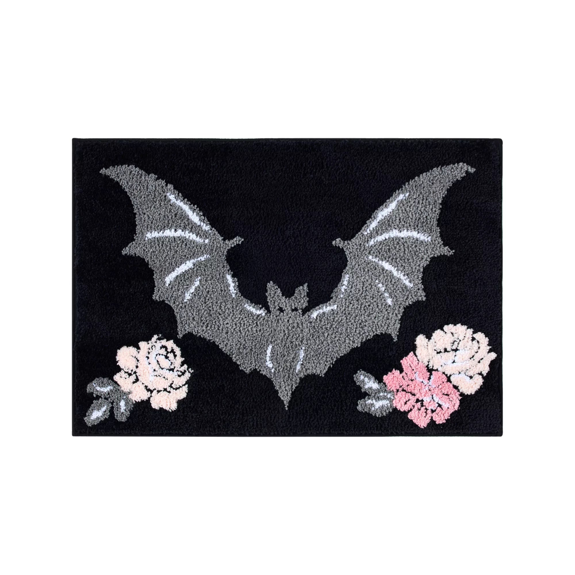 Bat Flower Bath Mat