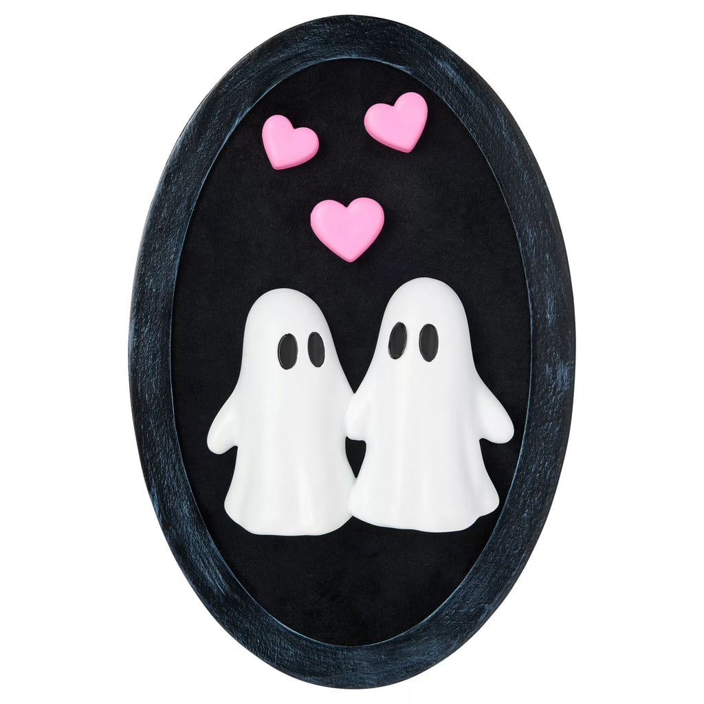 Ghost Couple Cameo Sign