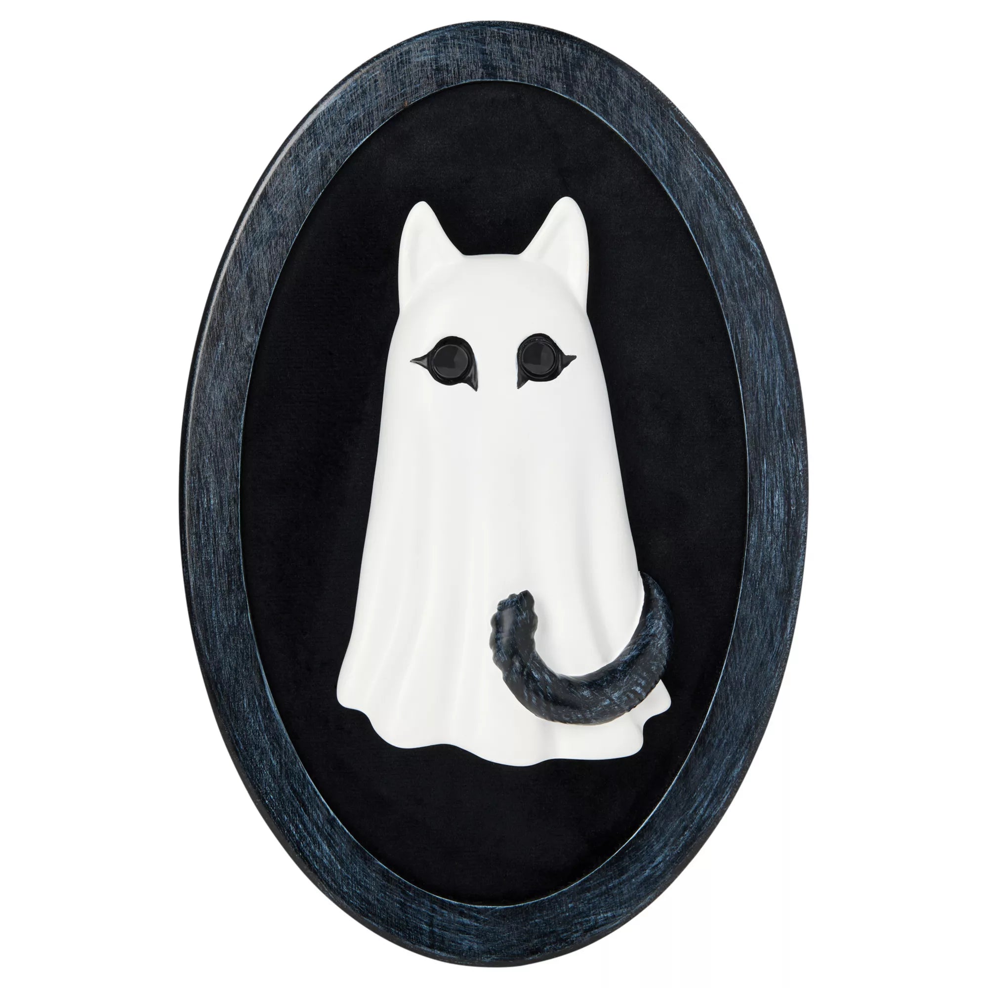 Ghost Kitty Cameo Sign