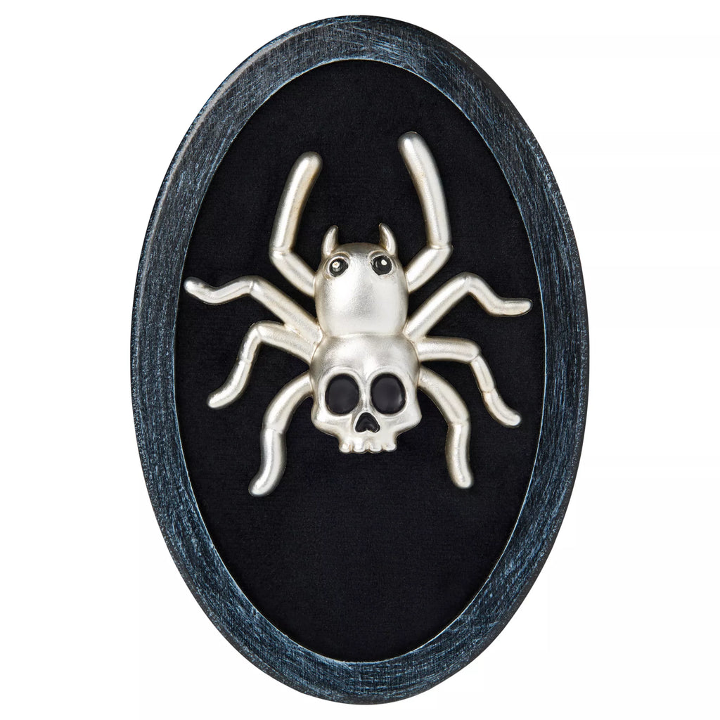 Skeleton Spider Cameo Sign