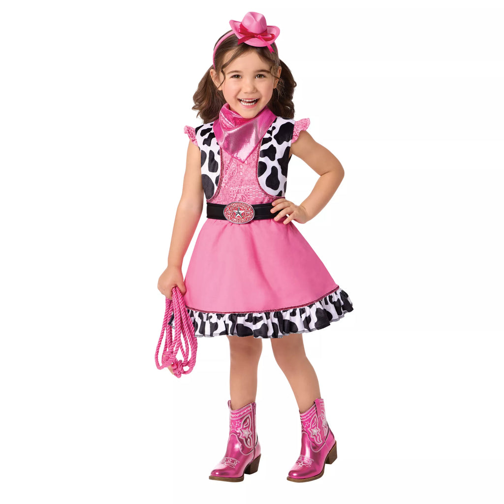 Toddler Pink Cowgirl Costume
