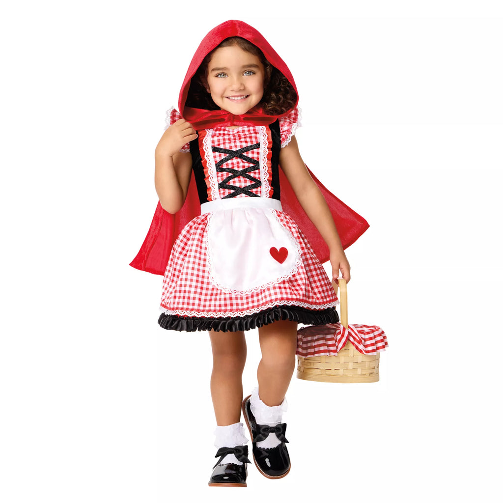 Toddler Red Riding Hood Dress Costume