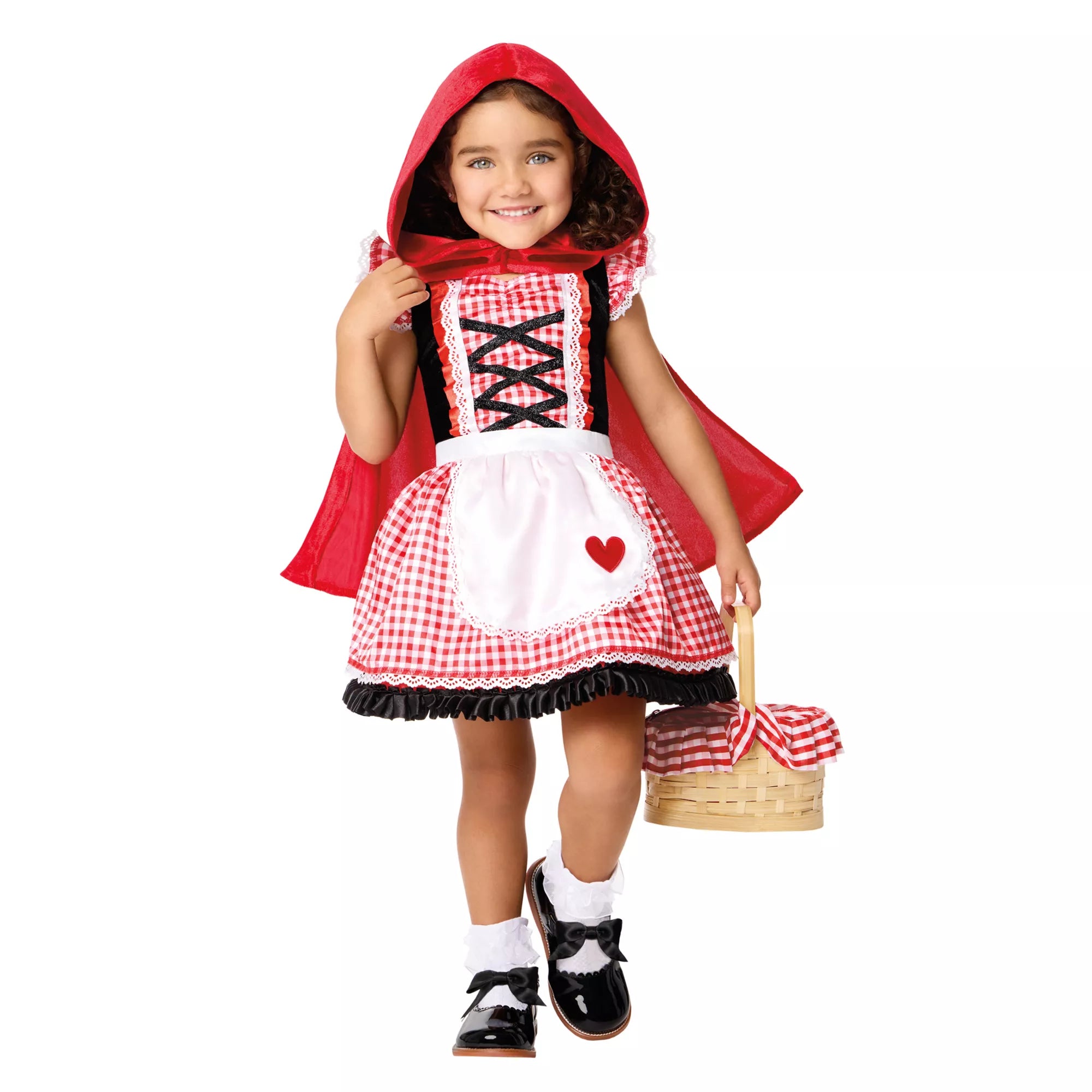 Toddler Red Riding Hood Dress Costume