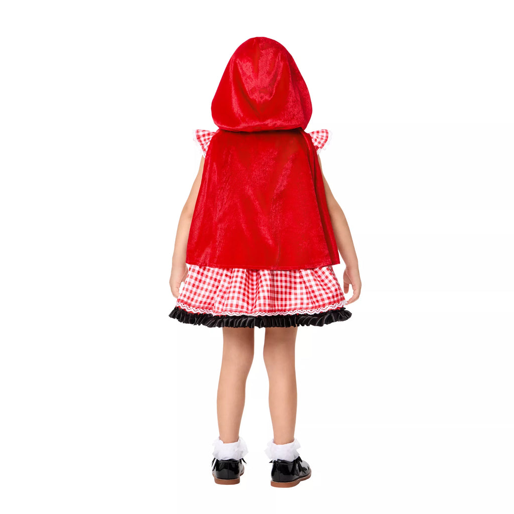 Toddler Red Riding Hood Dress Costume
