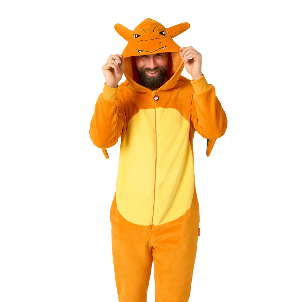 Adult Charizard Deluxe Hooded Jumpsuit - Pokémon