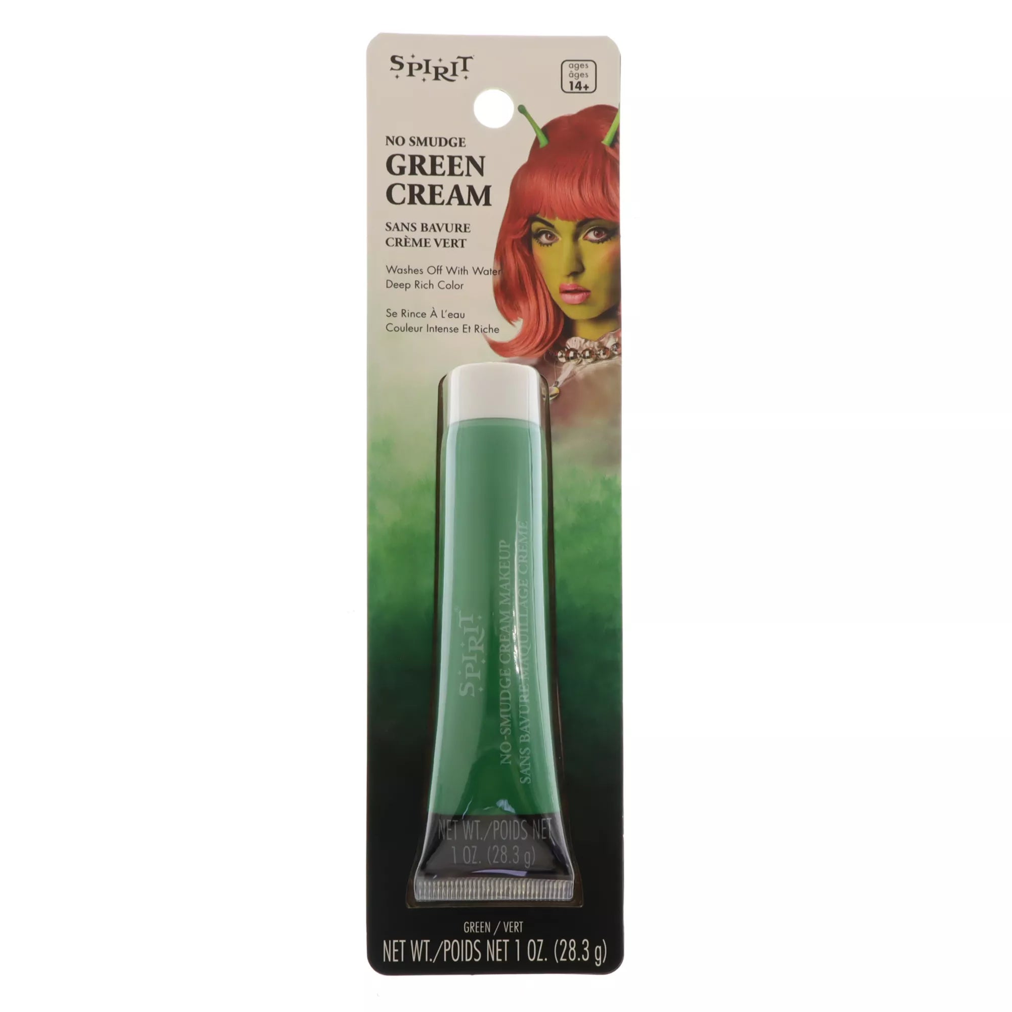 Green No Smudge Cream Makeup