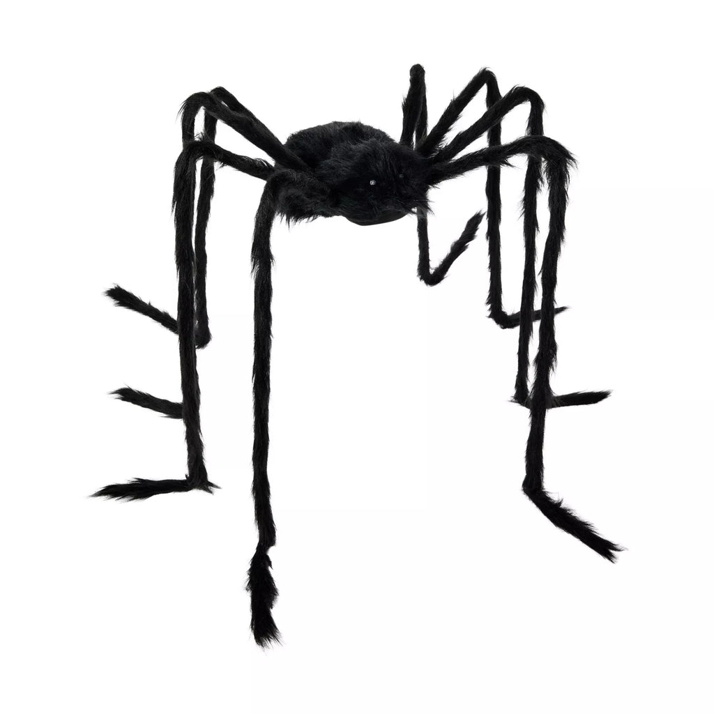 5 Ft Light-Up Black Spider
