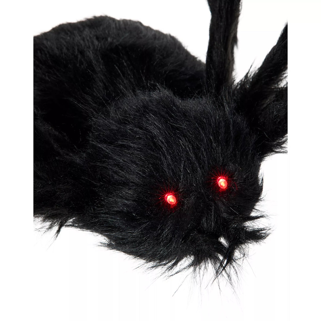 5 Ft Light-Up Black Spider