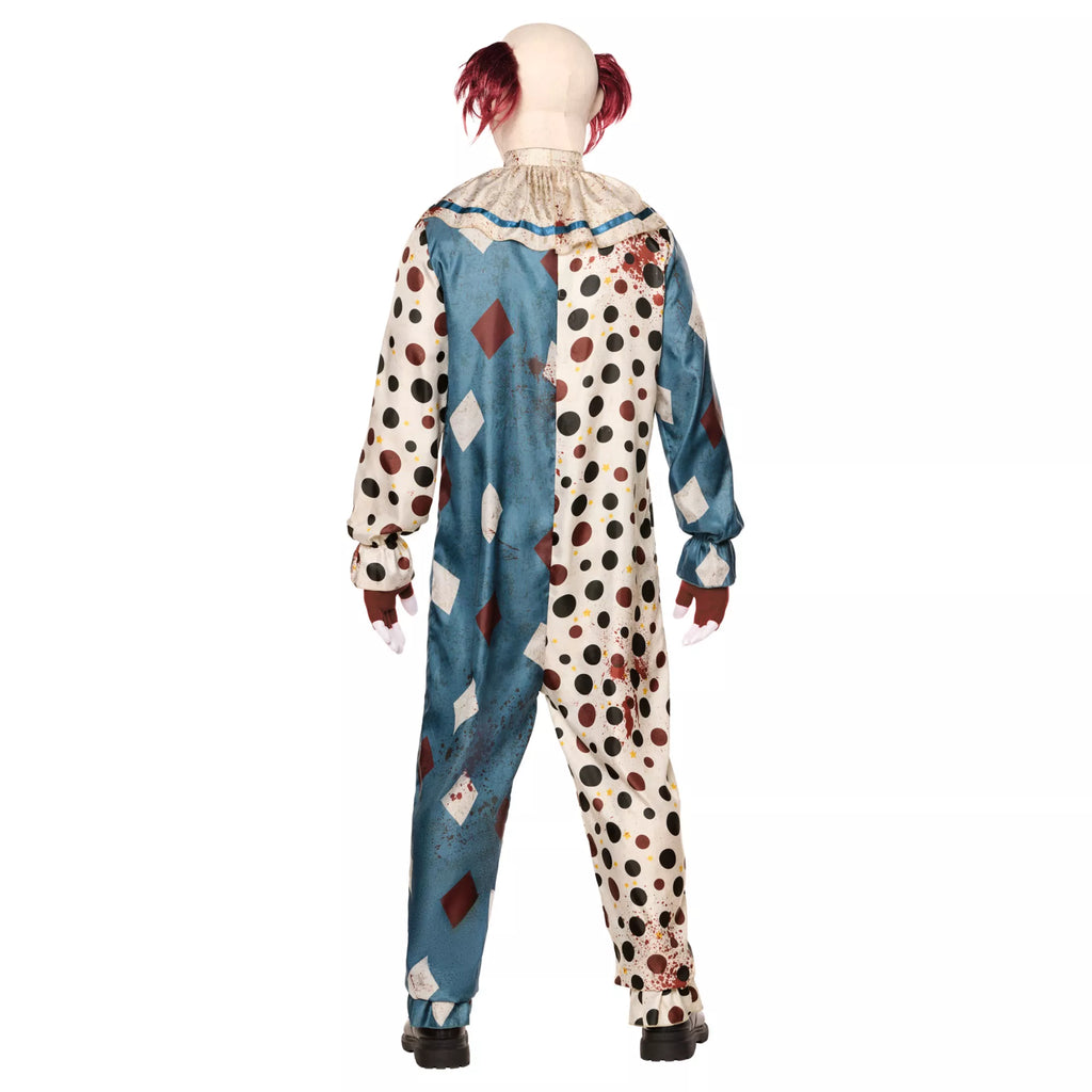 Adult Wicked Clown Jumpsuit Costume