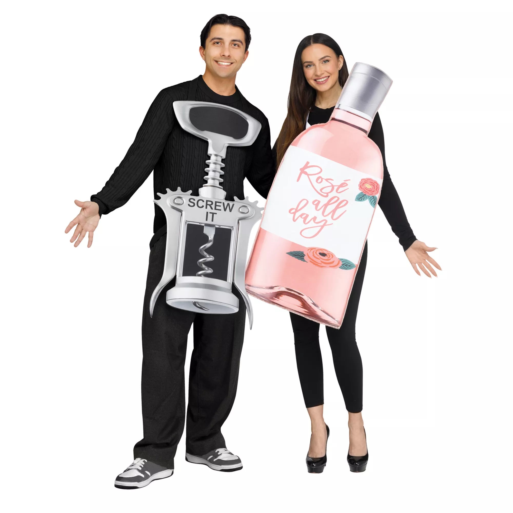Adult Wine and Corkscrew Costume