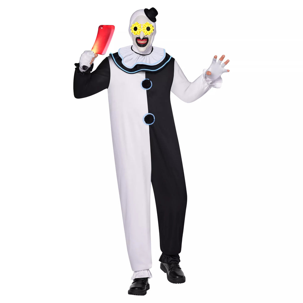 Adult Art the Clown Light-Up Costume - Terrifier