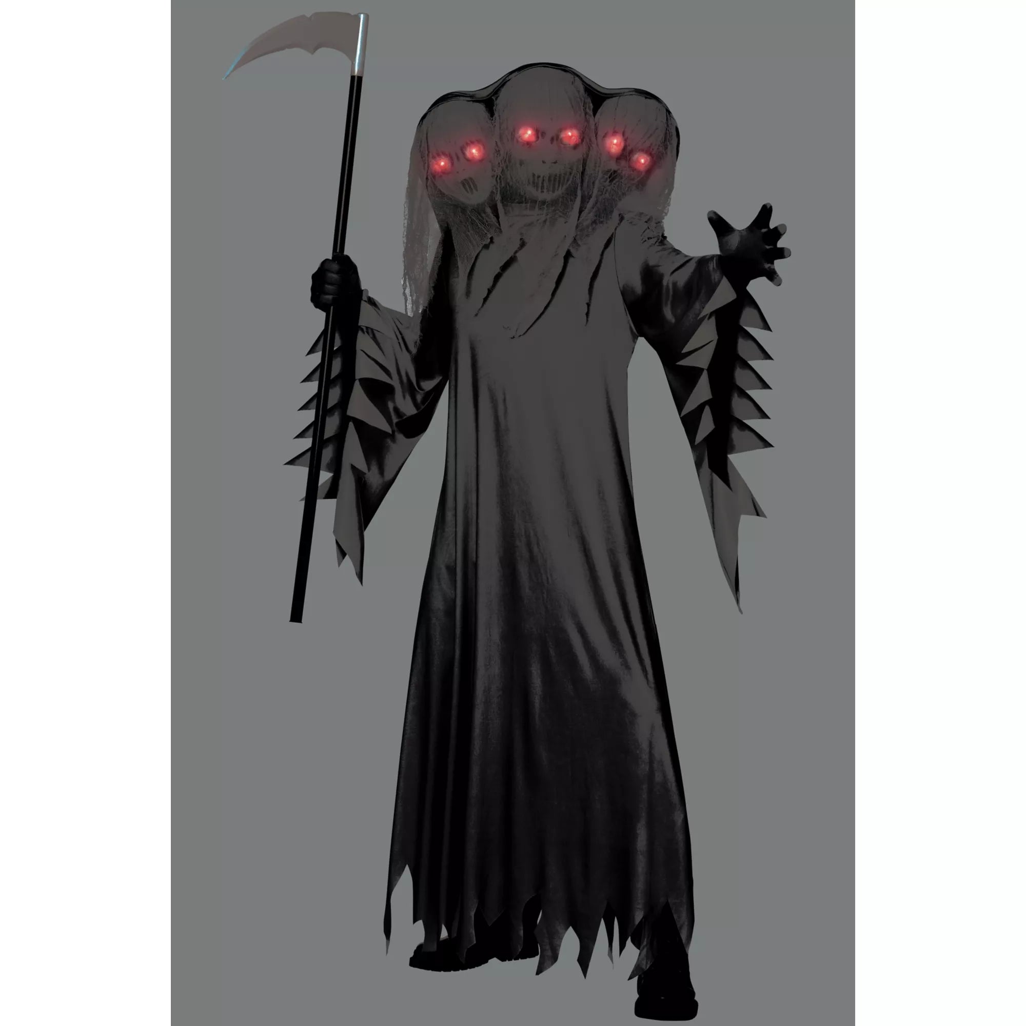 Adult Light-Up Three Headed Ghostly Soul Costume