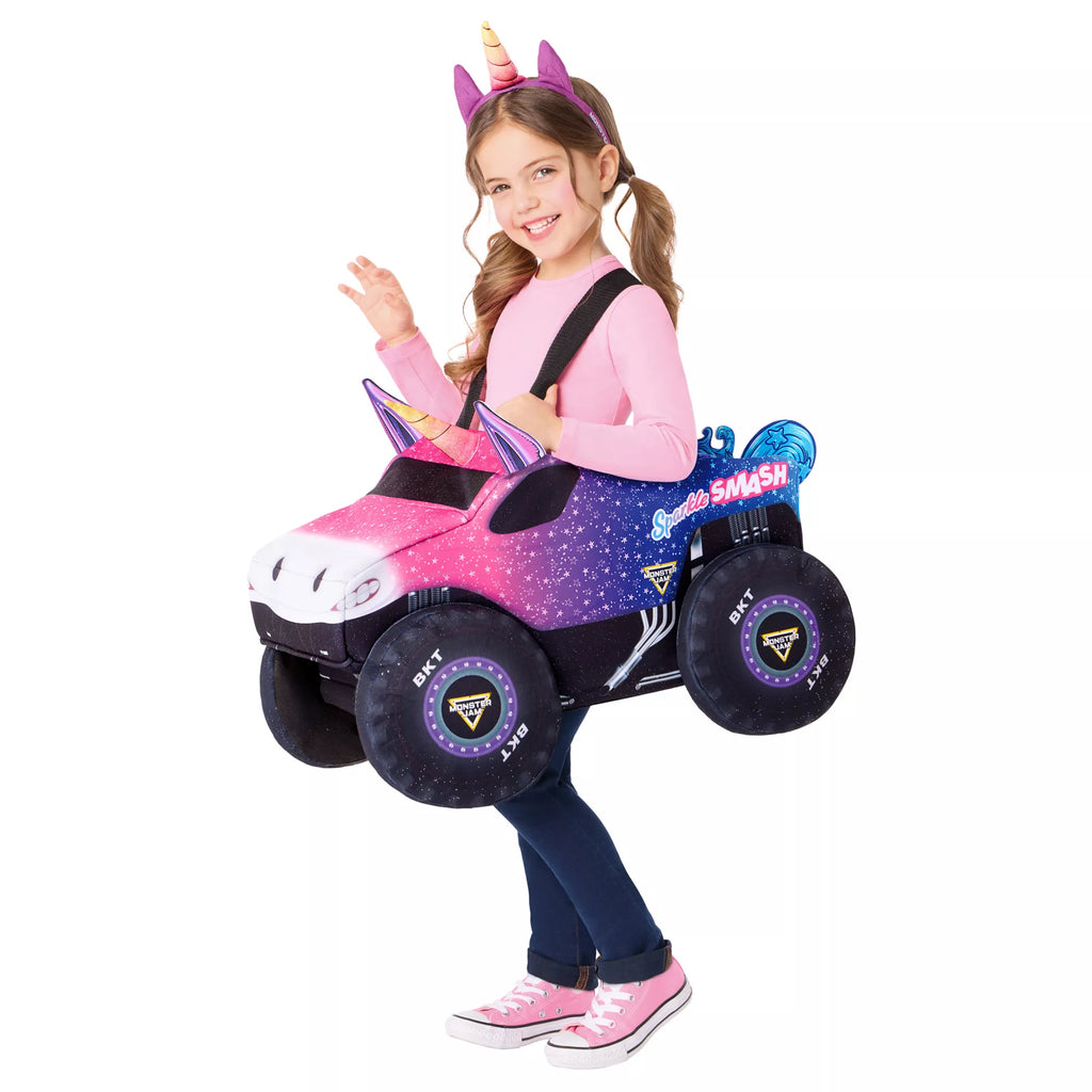 Toddler Sparkle Smash Ride-Along Costume - Monster Jam