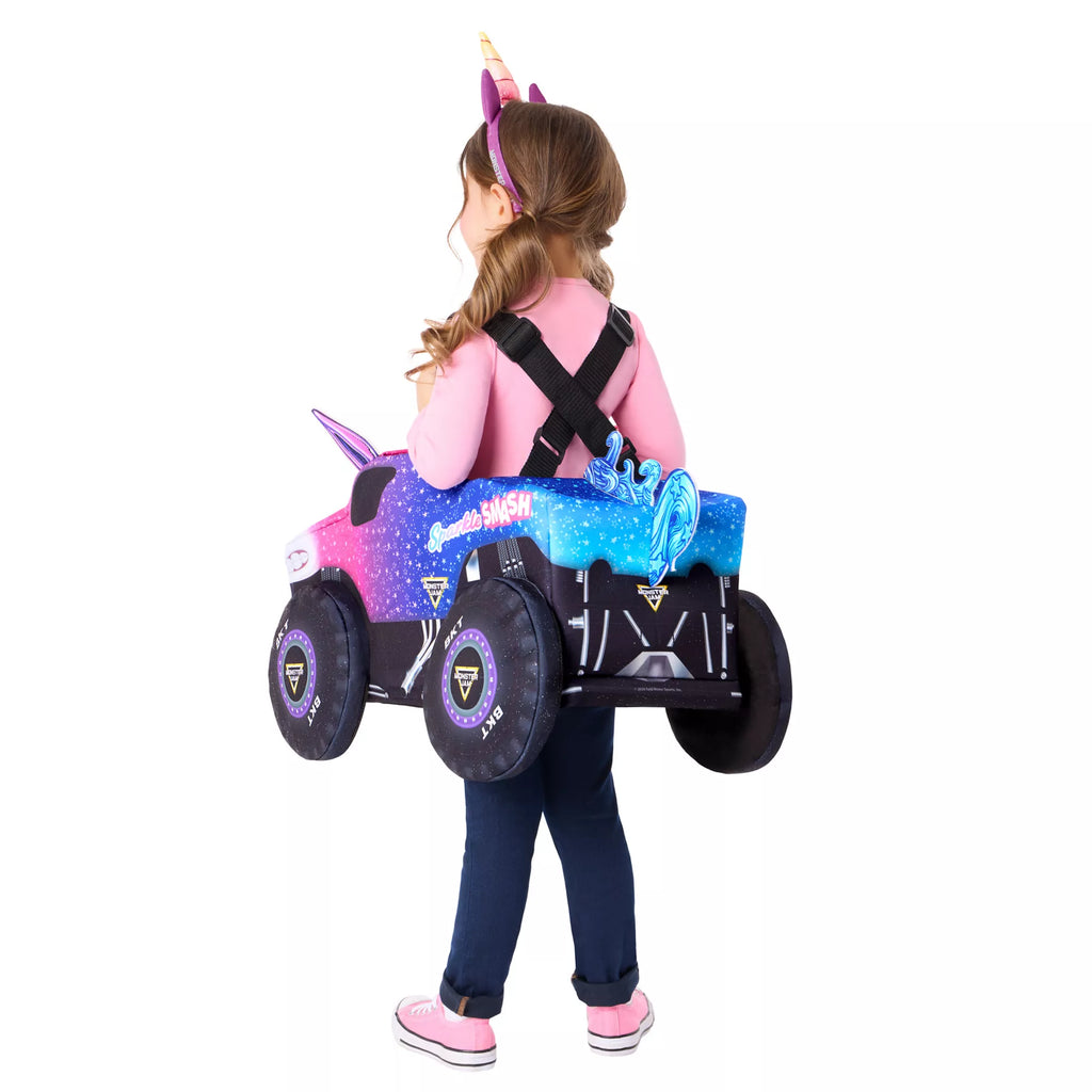 Toddler Sparkle Smash Ride-Along Costume - Monster Jam