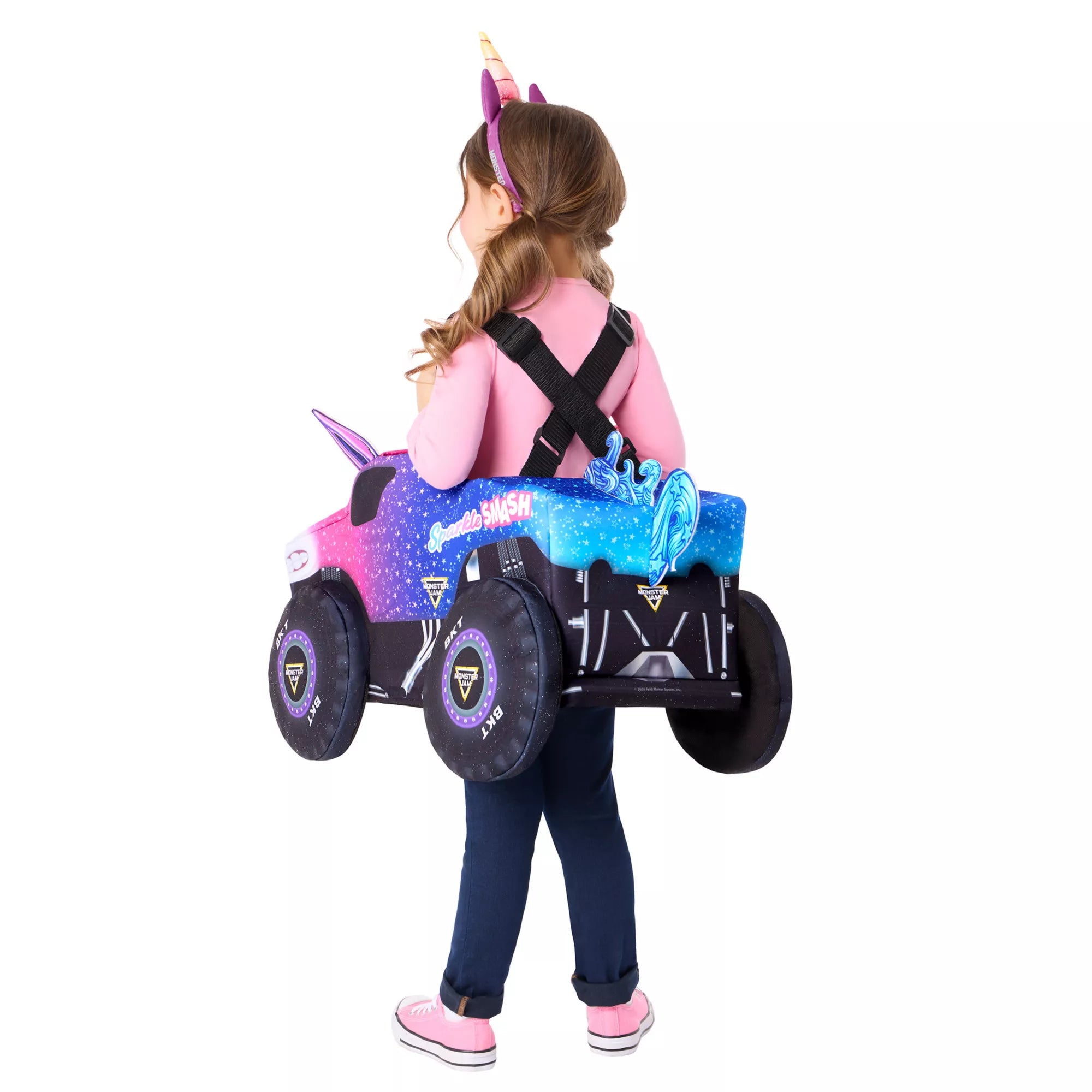 Toddler Sparkle Smash Ride-Along Costume - Monster Jam