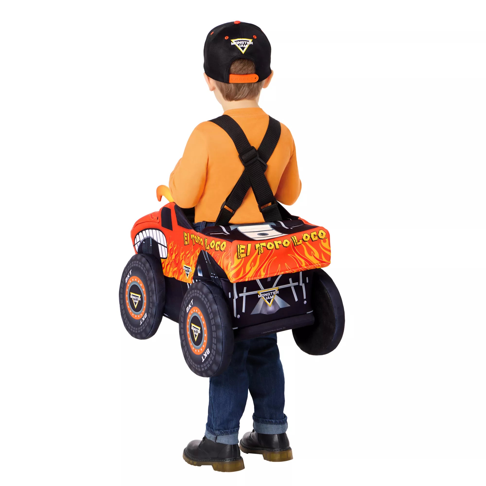 Toddler El Toro Loco Ride-Along Costume - Monster Jam