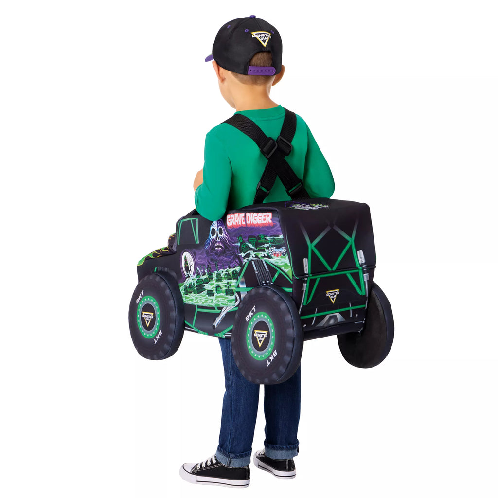 Toddler Grave Digger Ride-Along Costume - Monster Jam