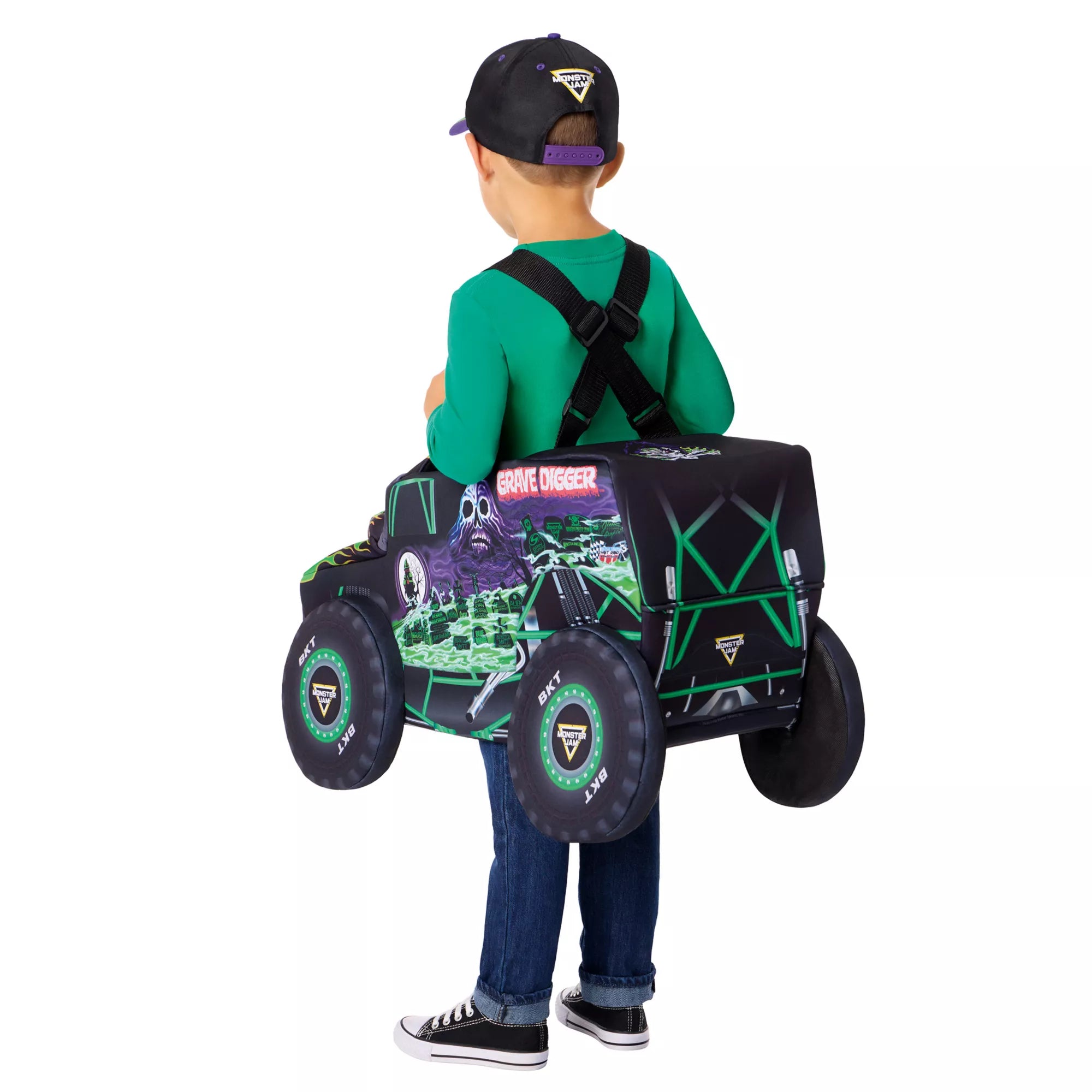 Toddler Grave Digger Ride-Along Costume - Monster Jam
