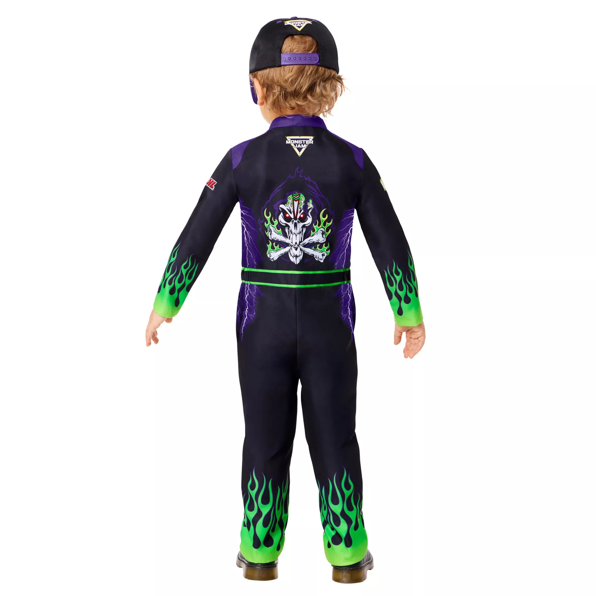 Toddler Grave Digger Jumpsuit Costume - Monster Jam