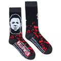 Michael Myers Blood Splatter Crew Socks - Halloween