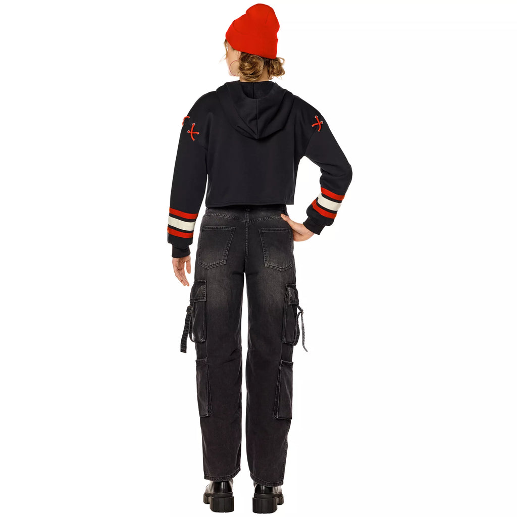 Adult Jason Hockey Mask Lace-Up Hoodie - Jason Universe
