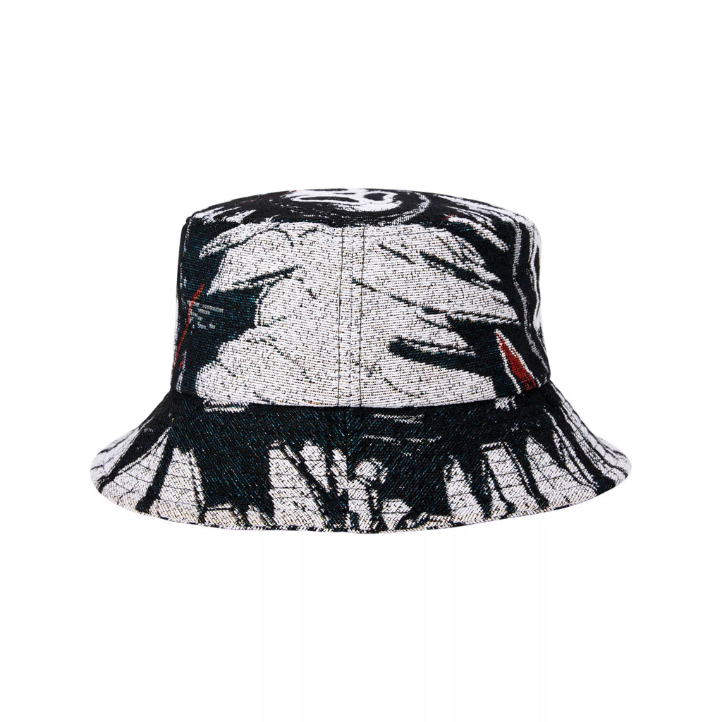 Ghost Face Jacquard Bucket Hat
