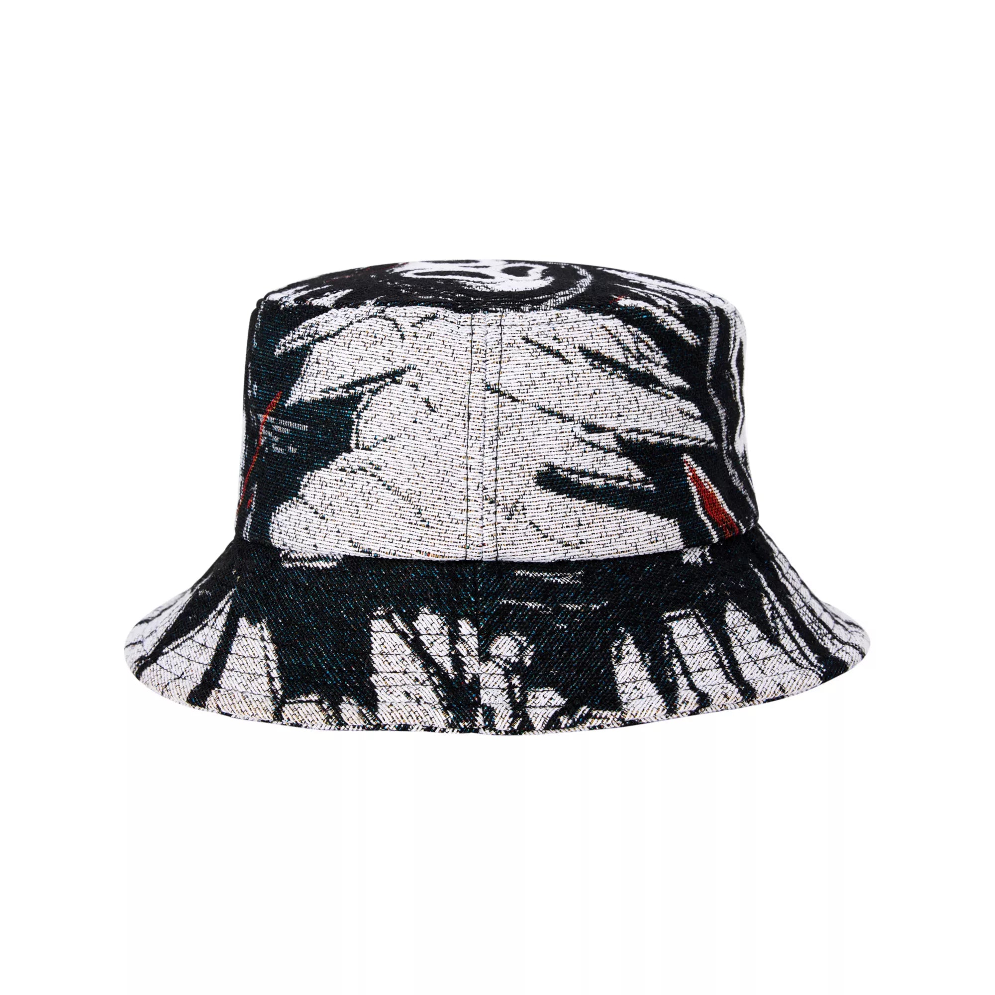 Ghost Face Jacquard Bucket Hat