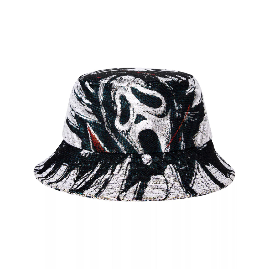 Ghost Face Jacquard Bucket Hat