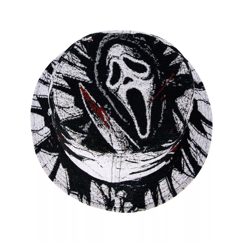 Ghost Face Jacquard Bucket Hat