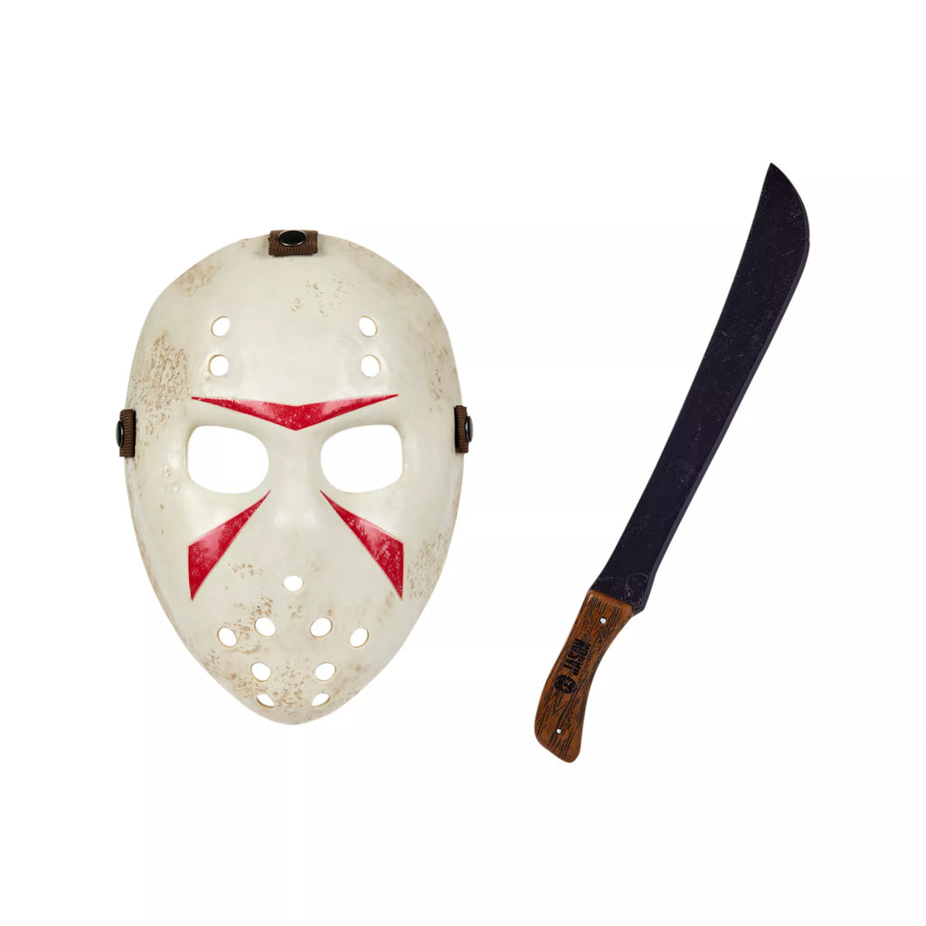 Jason Half Mask and Machete Accessory Kit - Jason Universe
