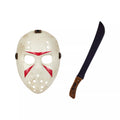 Jason Half Mask and Machete Accessory Kit - Jason Universe