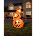 3 Ft 11 In Light-Up Pumpkin Tower Inflatable Decoration