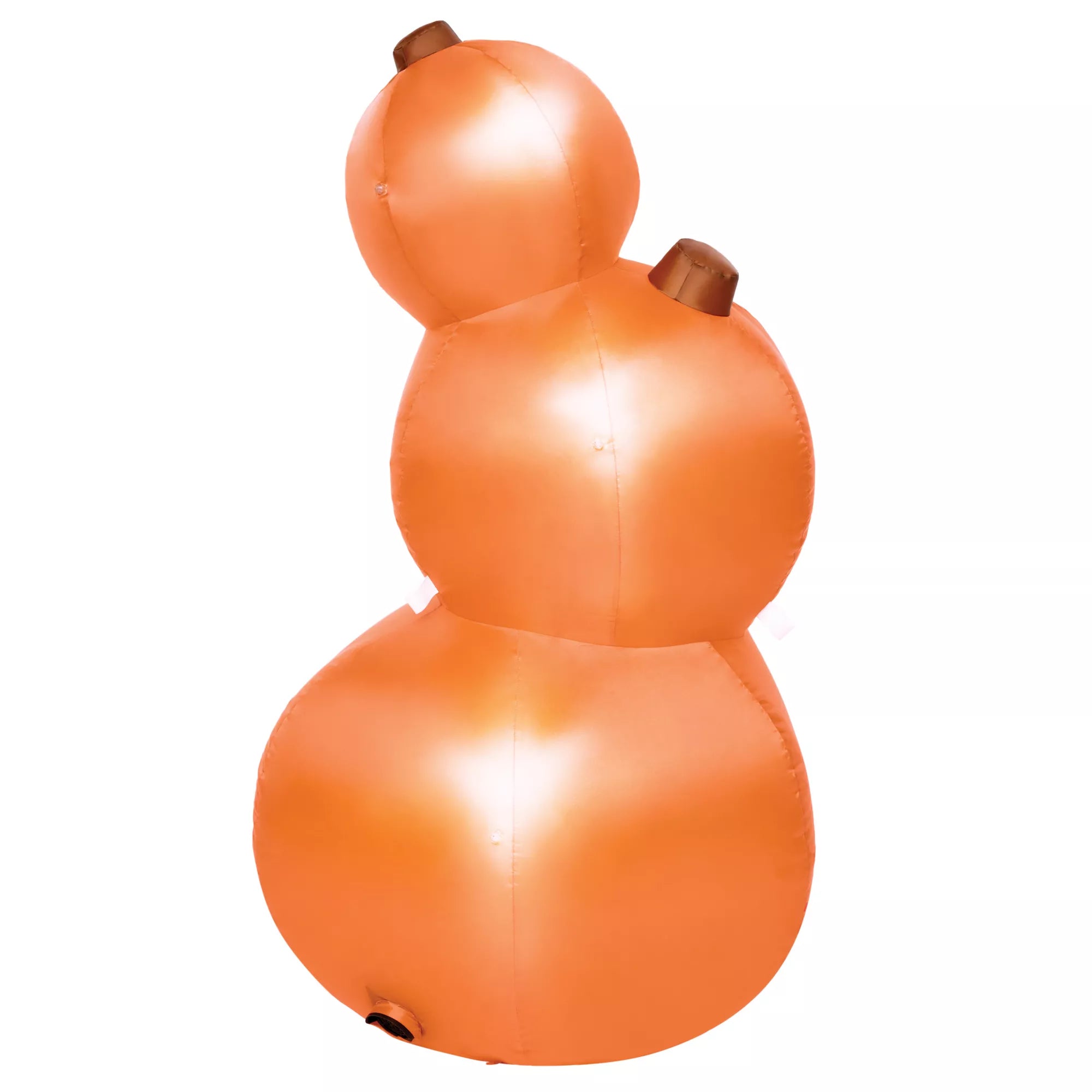 3 Ft 11 In Light-Up Pumpkin Tower Inflatable Decoration