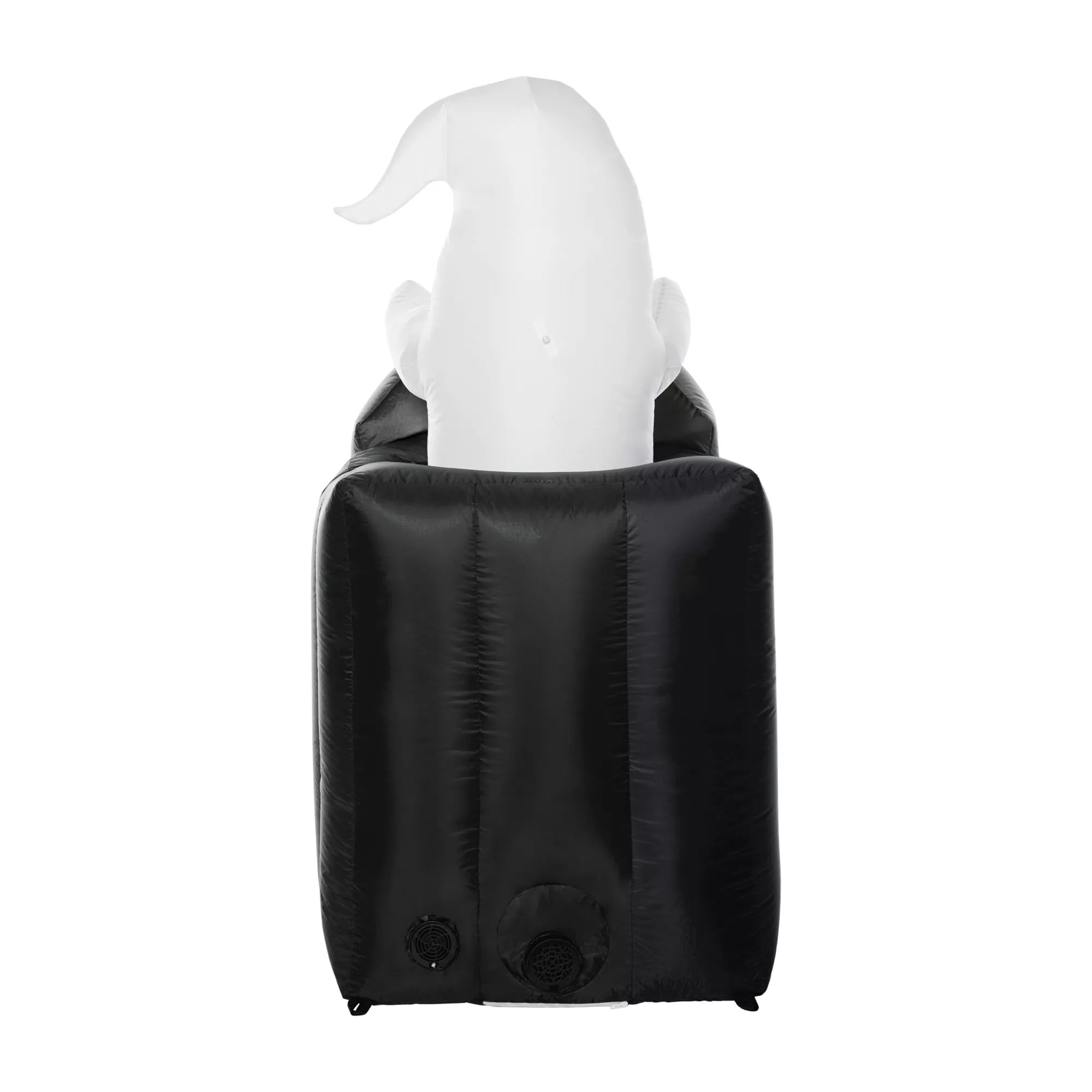 4 Ft 2 In Light-Up Animated Tombstone Ghost Inflatable Decoration