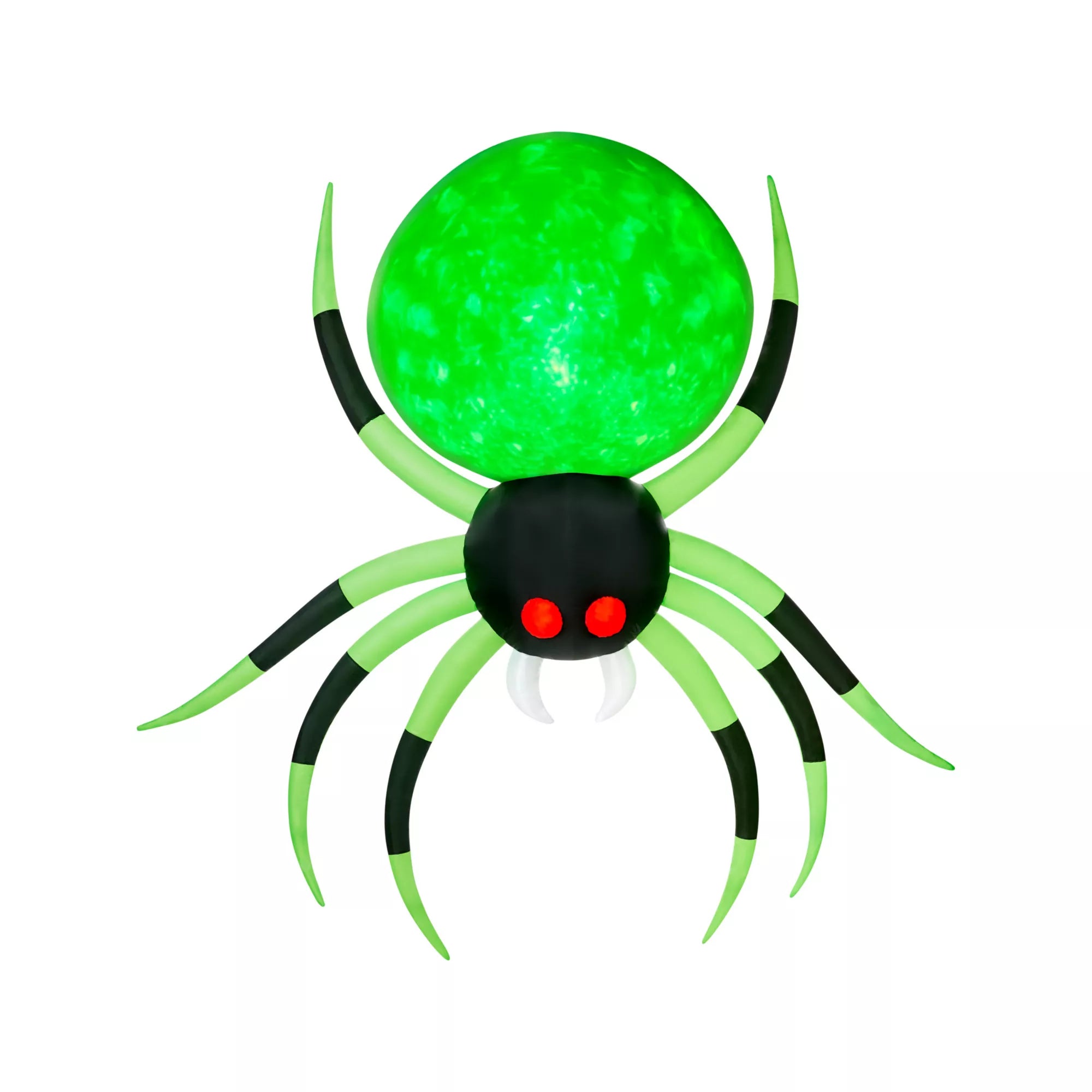 8 Ft Light-Up Hanging Spider Inflatable Decoration