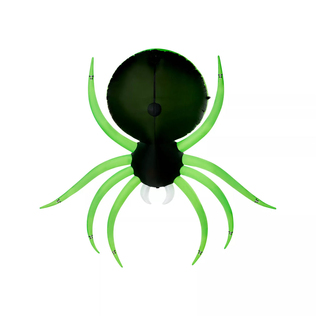 8 Ft Light-Up Hanging Spider Inflatable Decoration