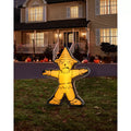 2 Ft Light-Up Mini Scarecrow Inflatable Decoration