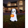 3 Ft 6 In Light-Up Ghost Dog Inflatable Decoration