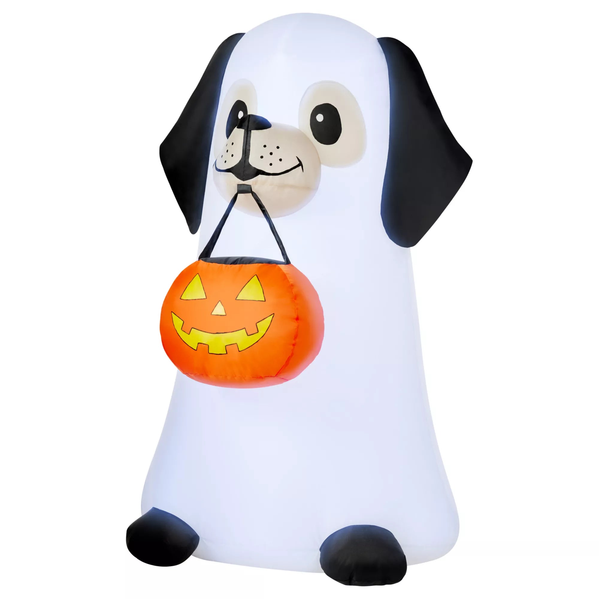 3 Ft 6 In Light-Up Ghost Dog Inflatable Decoration