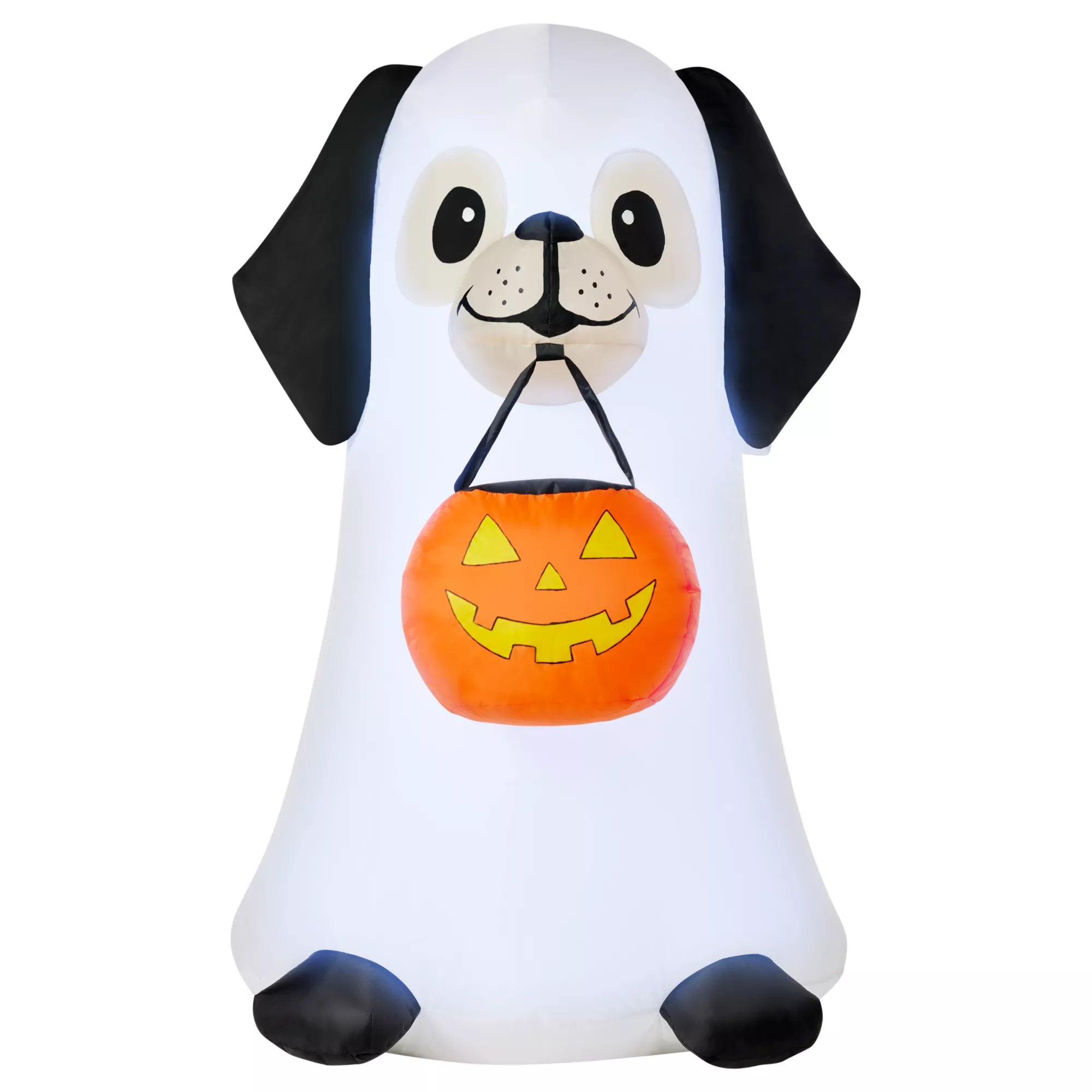 3 Ft 6 In Light-Up Ghost Dog Inflatable Decoration