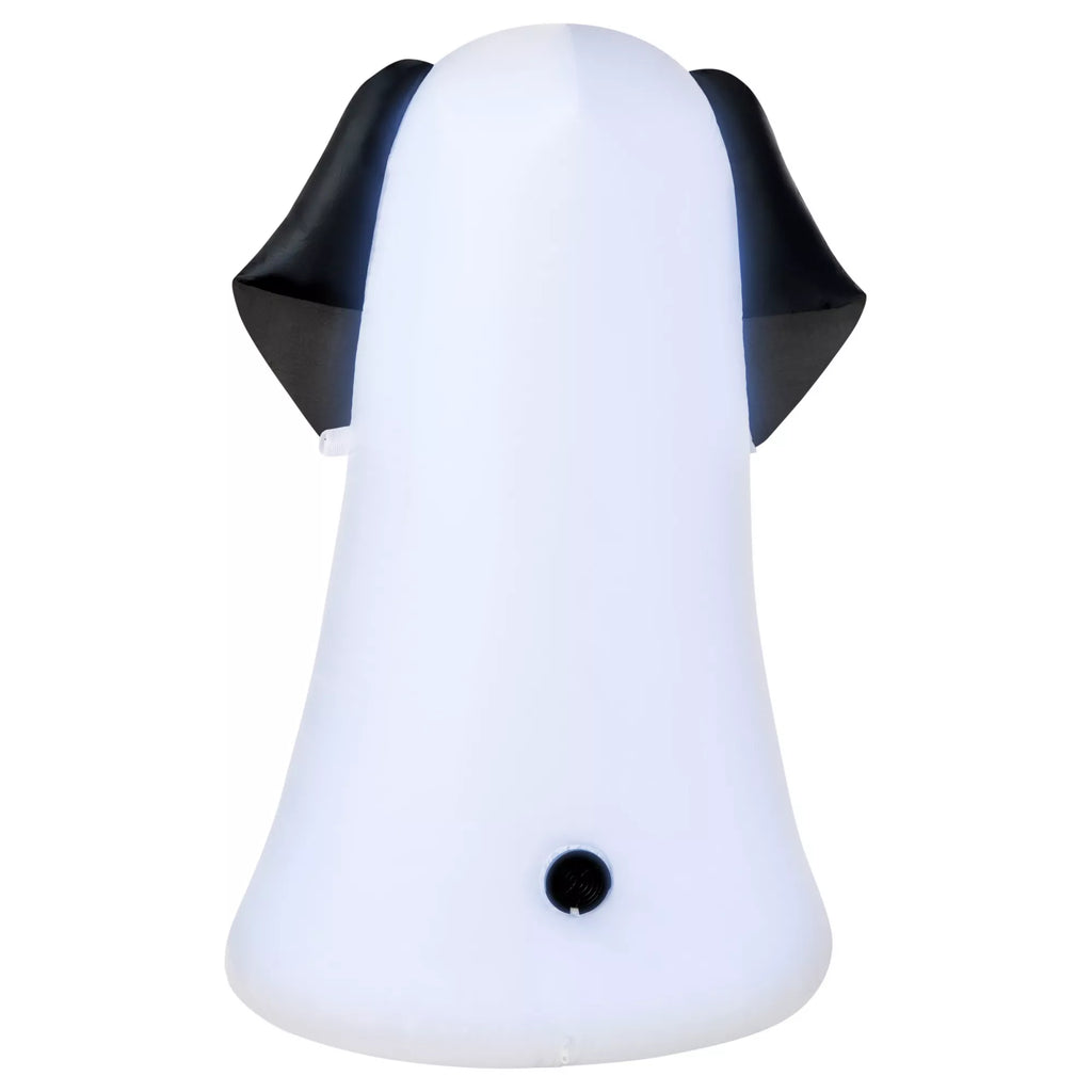 3 Ft 6 In Light-Up Ghost Dog Inflatable Decoration