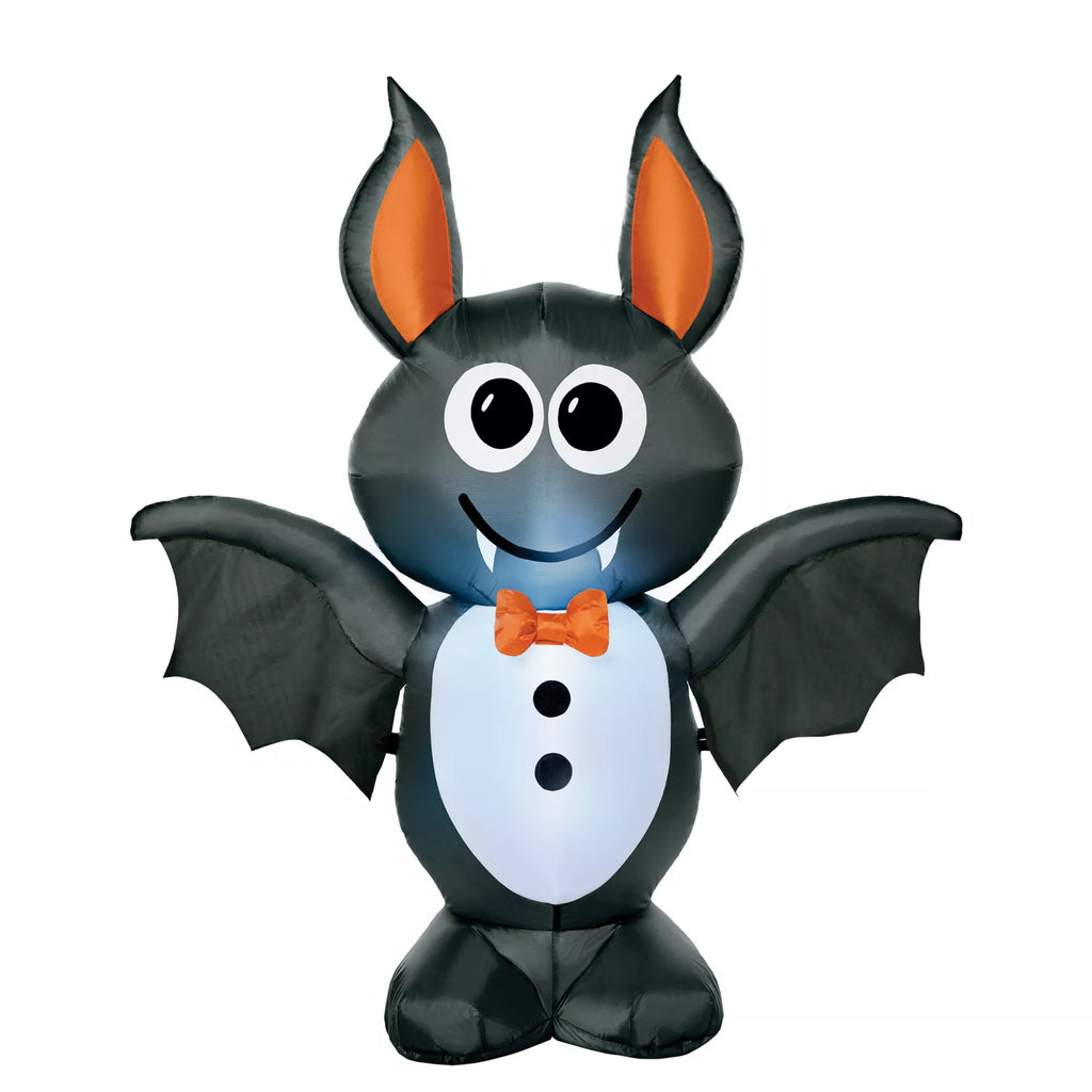 4 Ft Light-Up Vampire Bat Inflatable Decoration