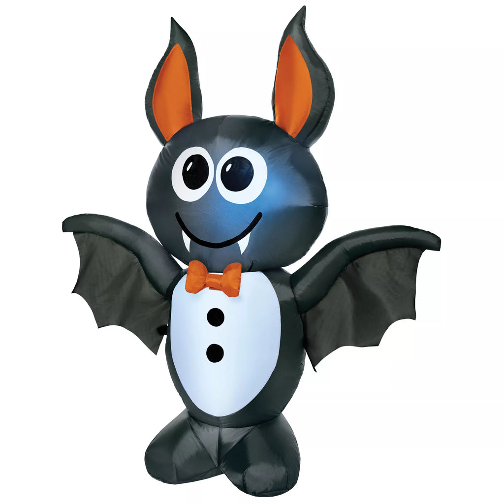 4 Ft Light-Up Vampire Bat Inflatable Decoration