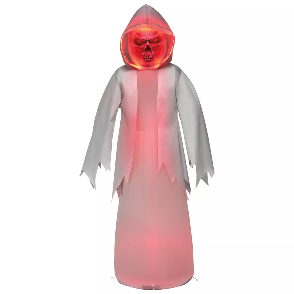 6 Ft Light-Up Dual-Masked Inflatable Decoration