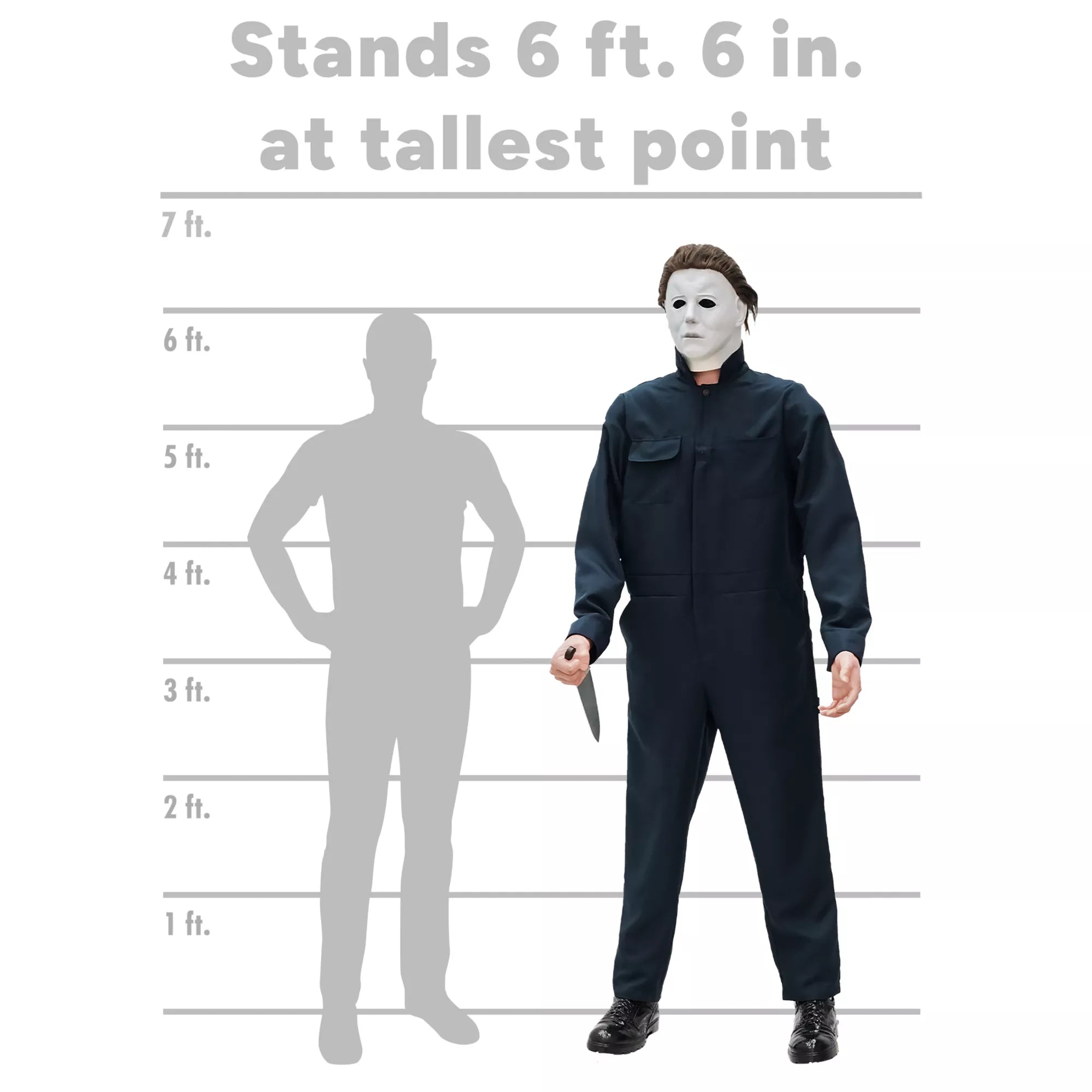 6 Ft 6 In Michael Myers Animatronic - Halloween