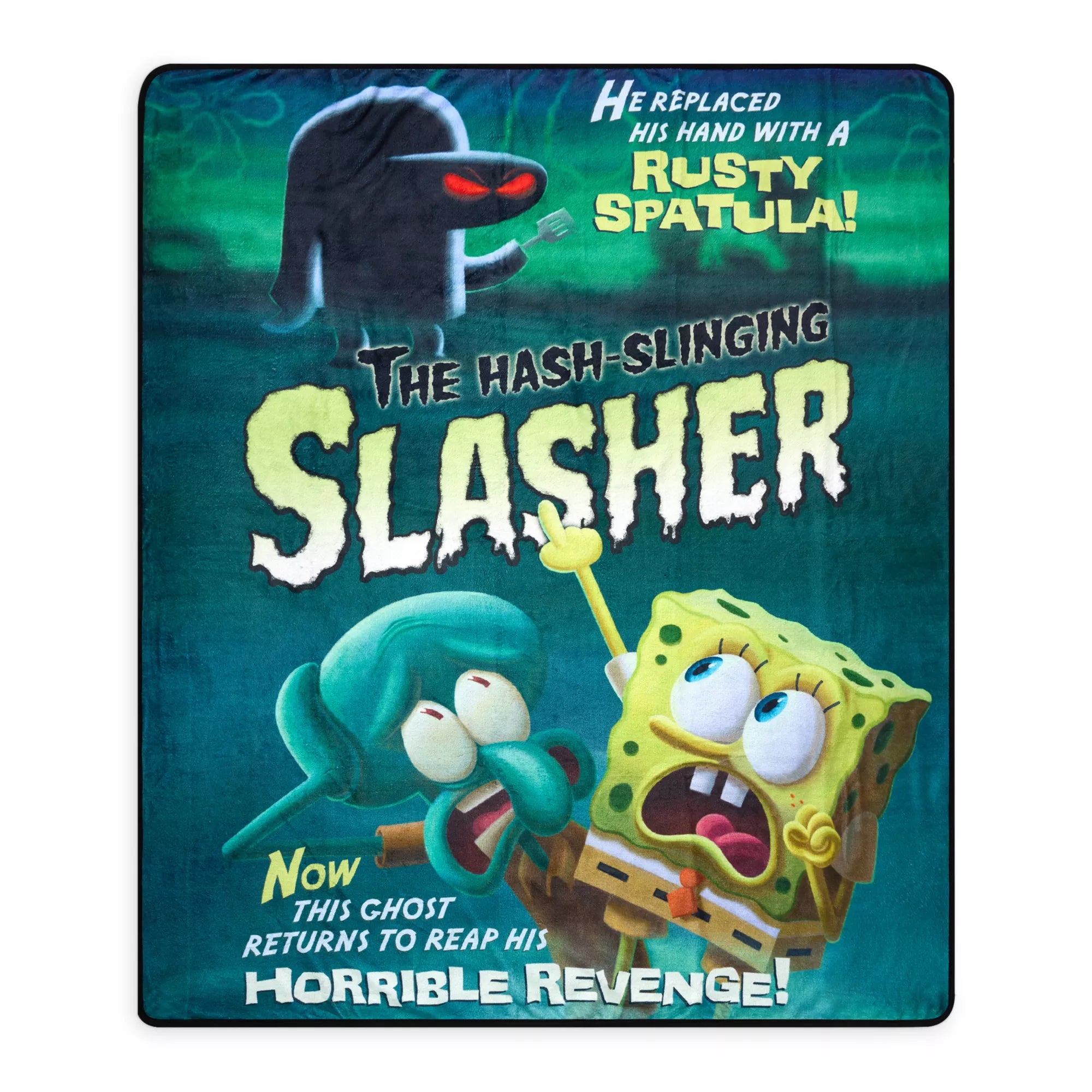SpongeBob SquarePants Hash Slinging Slasher Fleece Blanket