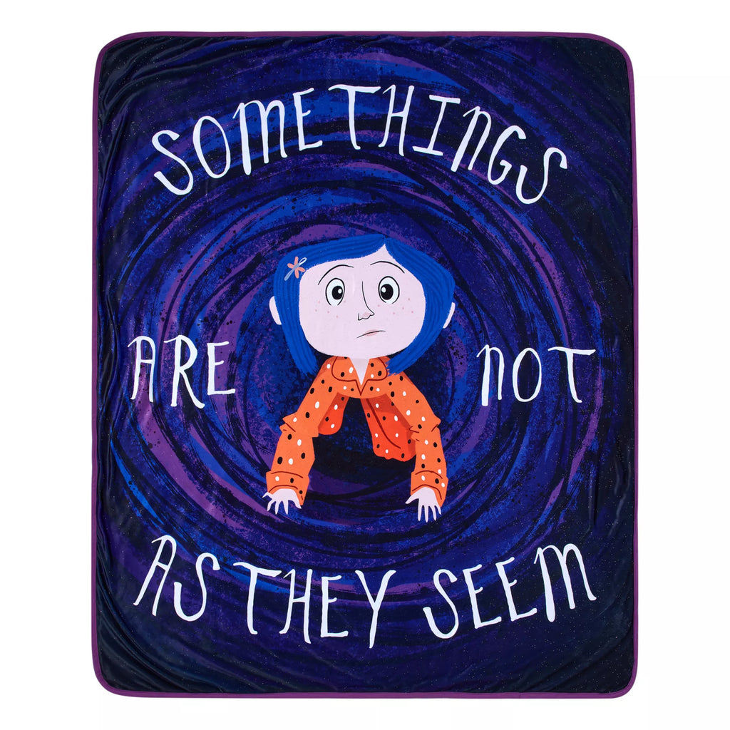 Coraline Tunnel Fleece Blanket