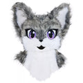 Deluxe Gray Furry Mask
