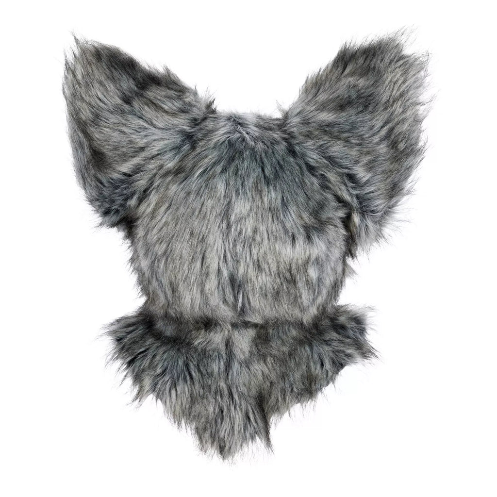 Deluxe Gray Furry Mask